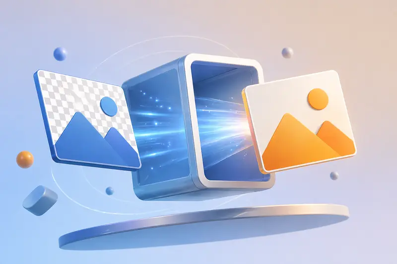 Comparison of PNG vs JPG conversion quality