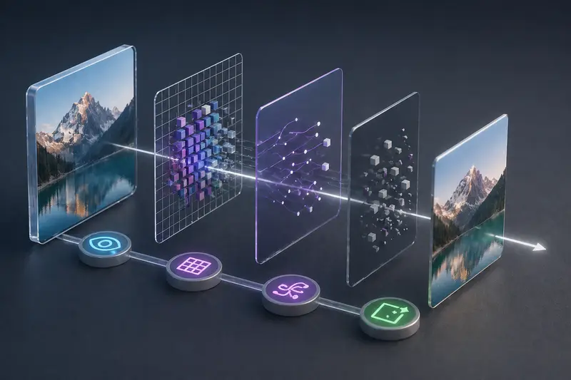 workflow showing batch compress PNG files across multiple design assets