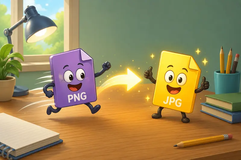 PNG To JPG Converter workflow on windows for teachers