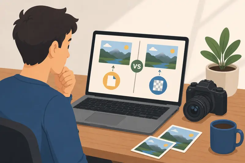 Cleaned freelance media files prepared for secure client sharing