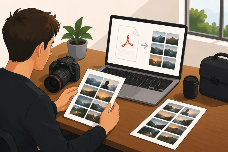 High quality PDF to image conversion balancing social media optimization and image detail