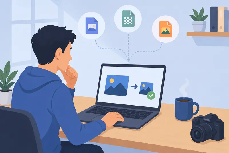 Developer workflow to compress images online before deployment