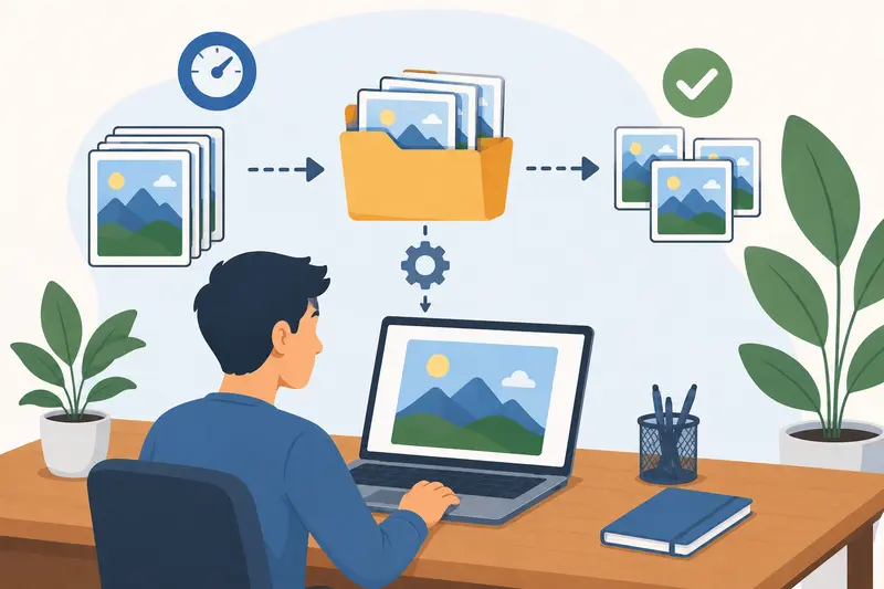 Optimize images for web workflow on browser for remote teams