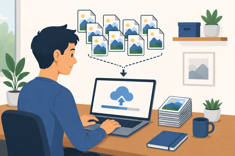 Optimize images for web workflow on browser for remote teams
