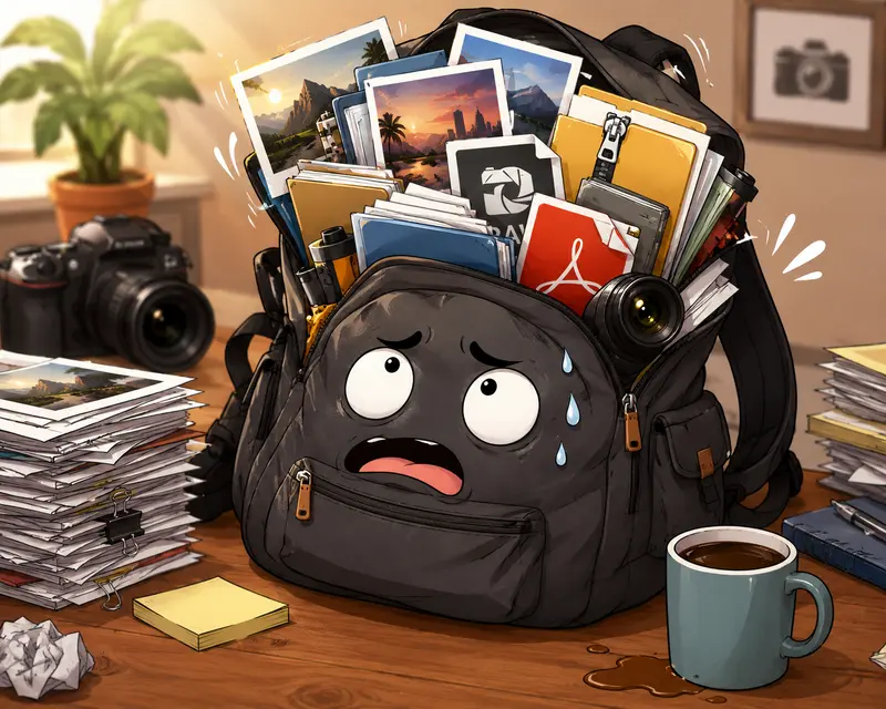 Secure photo delivery workflow with compressed files and encrypted archives