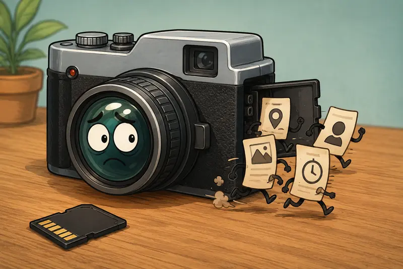 Mobile photo privacy workflow with clean image metadata online process