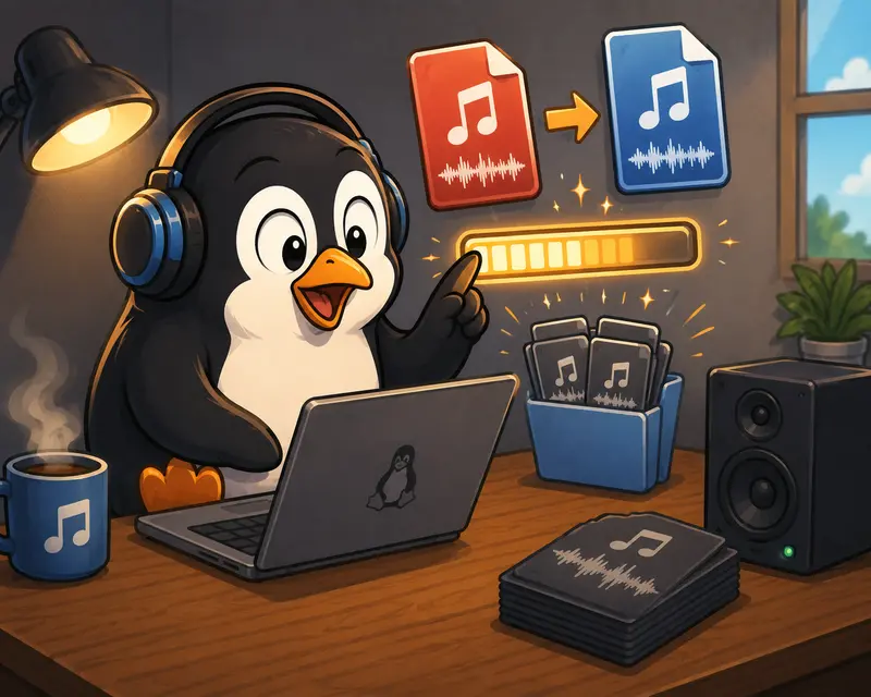 Audio production workflow showing repeated compression versus preserving WAV master files during editing