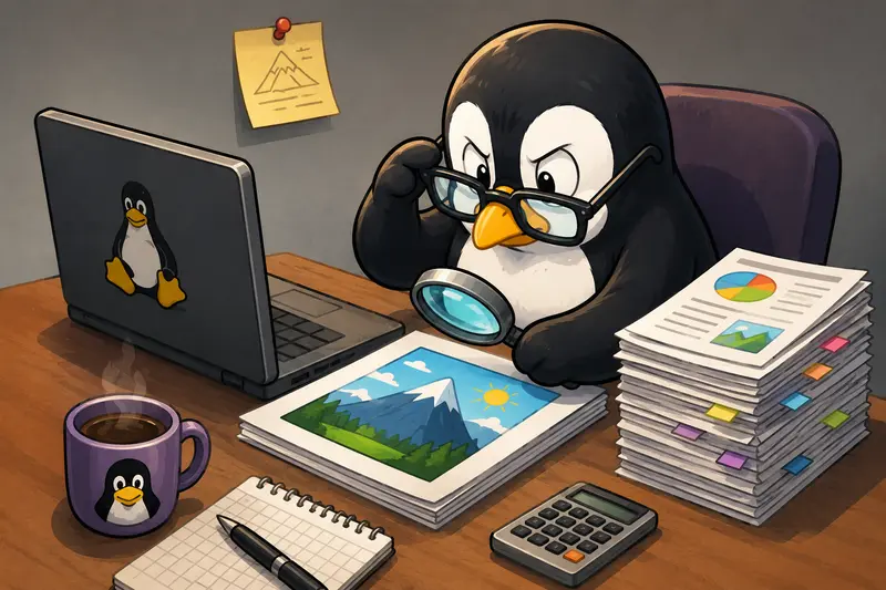 Illustration showing freelancers converting PDF pages into social media ready image assets