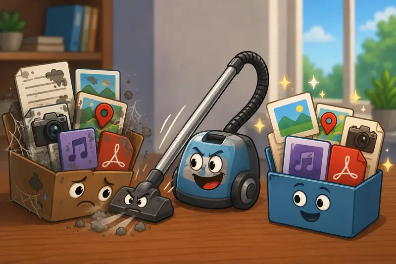 Secure remote workflow after removing hidden metadata from files