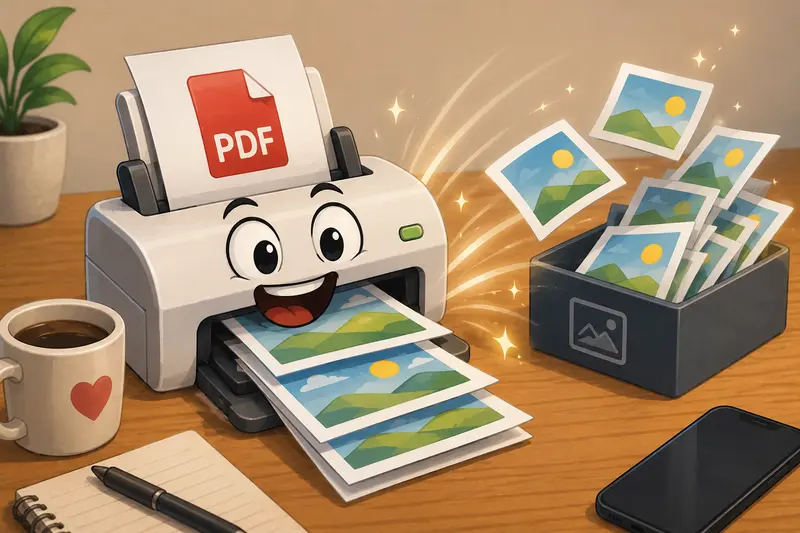 PDF pages transforming into JPG image files during browser conversion