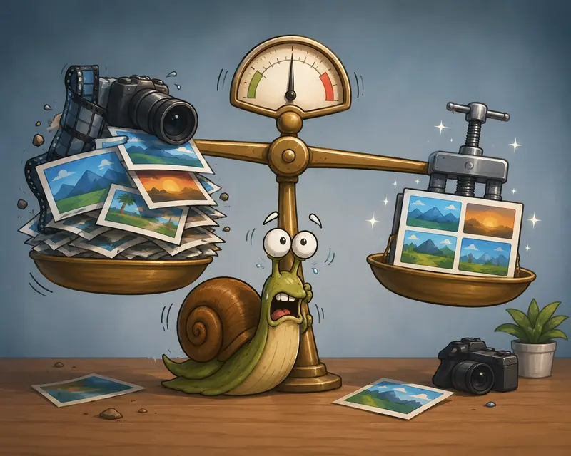 Compressed JPG image files prepared for secure business sharing