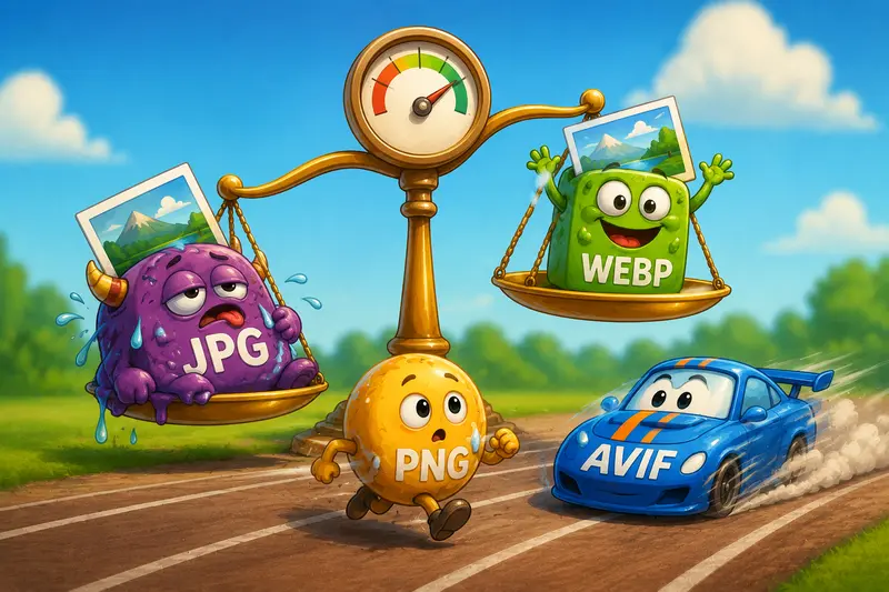 Website image compression process improving upload speed and page performance