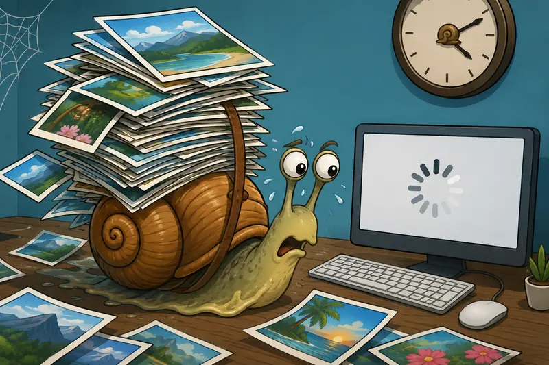 Marketing team optimizing visuals to compress JPG without losing quality