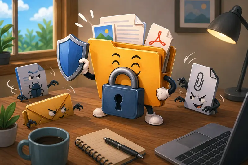 Remote team preparing to encrypt documents before sending across distributed workflows