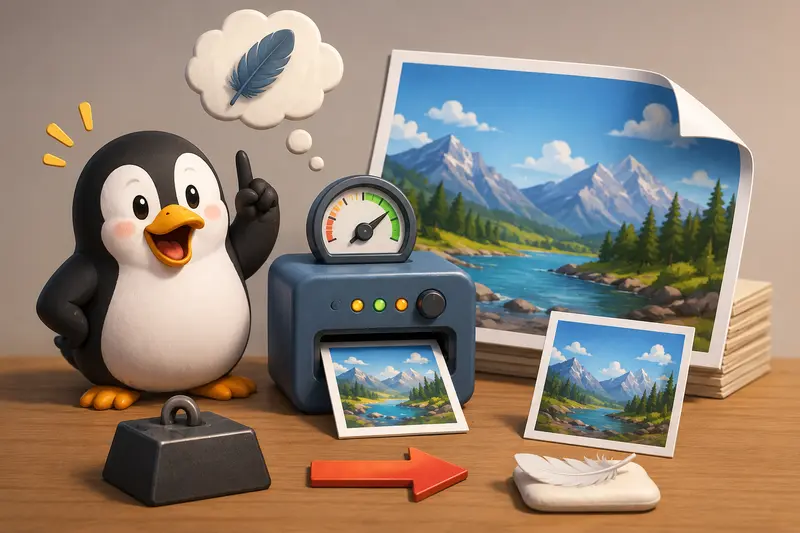 Compressed image files organized for sharing and storage after optimization