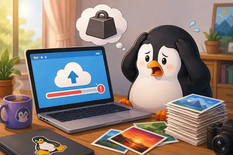 Workflow showing how to reduce image file size while preparing photos for sharing