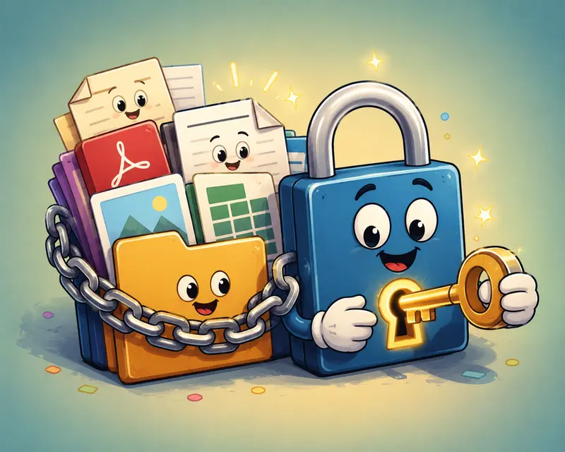 Protected files being securely exchanged between distributed remote team members