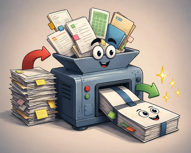 Encrypted document archive prepared for secure bulk distribution across remote teams